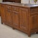 Rustic oak sideboard from the 1950s.