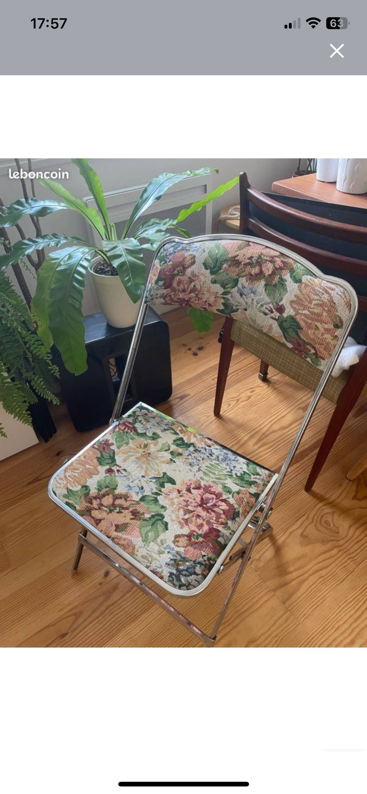 4 chaises pliantes vintages Chaisor