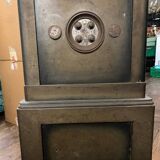 Old wood and metal safe 19th century