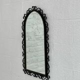 Vintage wrought iron mirror