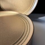 Stoneware plates from Sarreguemines