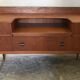 Scandinavian blond teak dressing table