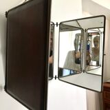 Barber's mirror 3 pans 1900 76x30cm