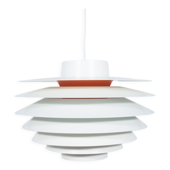 mid-century danish verona pendant lamp by svend middelboe for fog & menup, 1970s