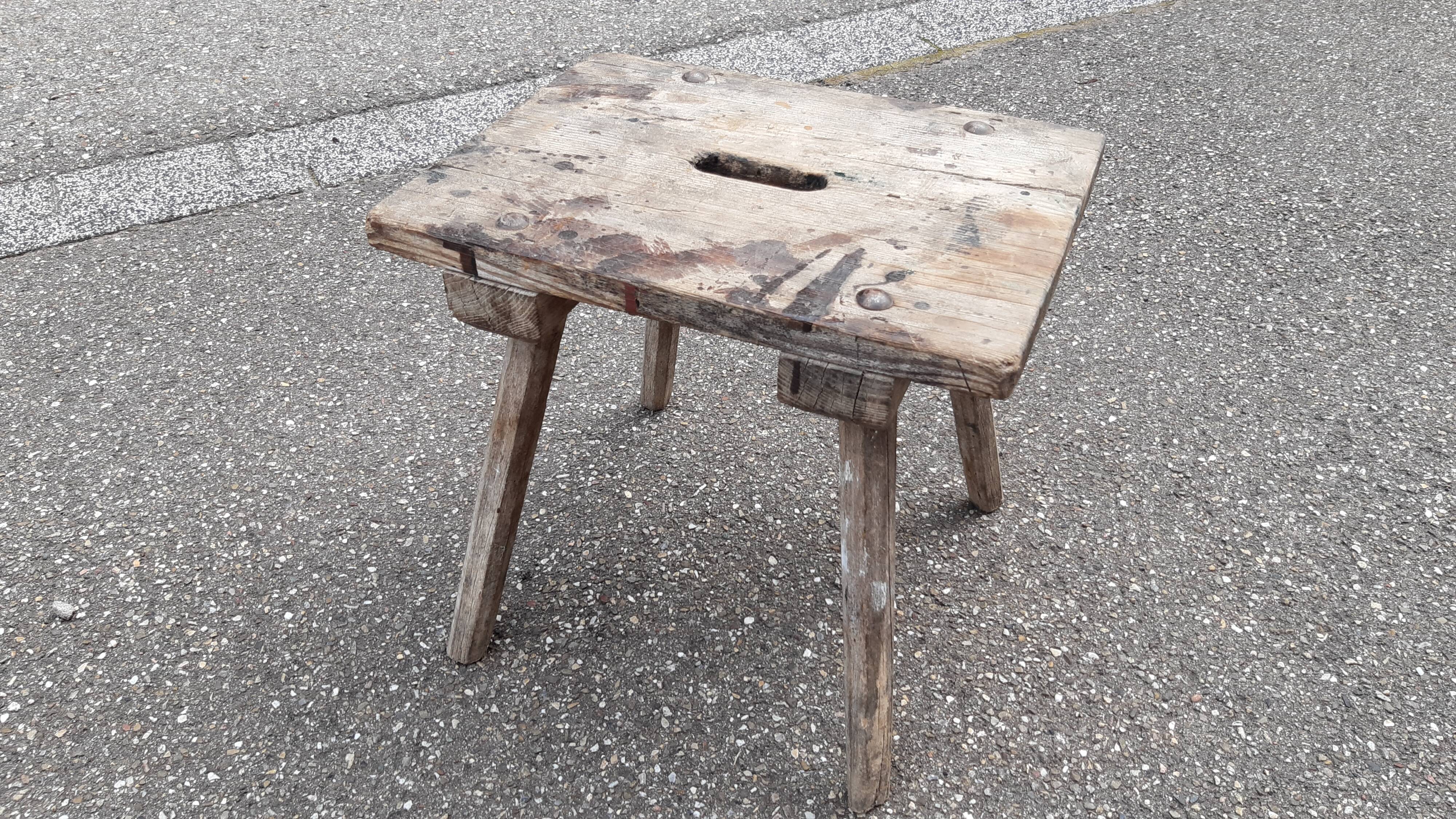 Milking stool early XXth