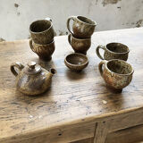 Set cups and teapot André Bodin sizzles