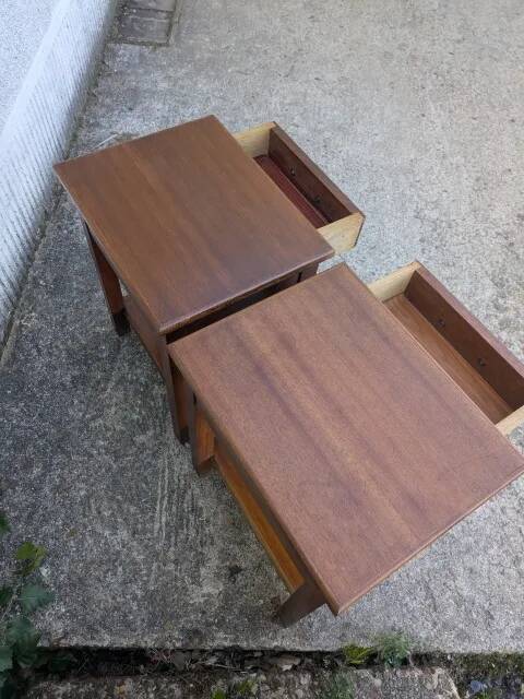 Pair of bedside tables
