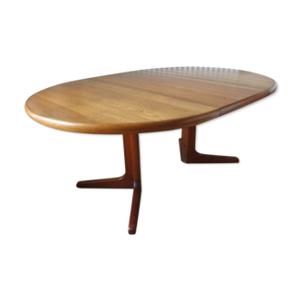 Table de salle à manger rétro en teck par Glostrup 1960