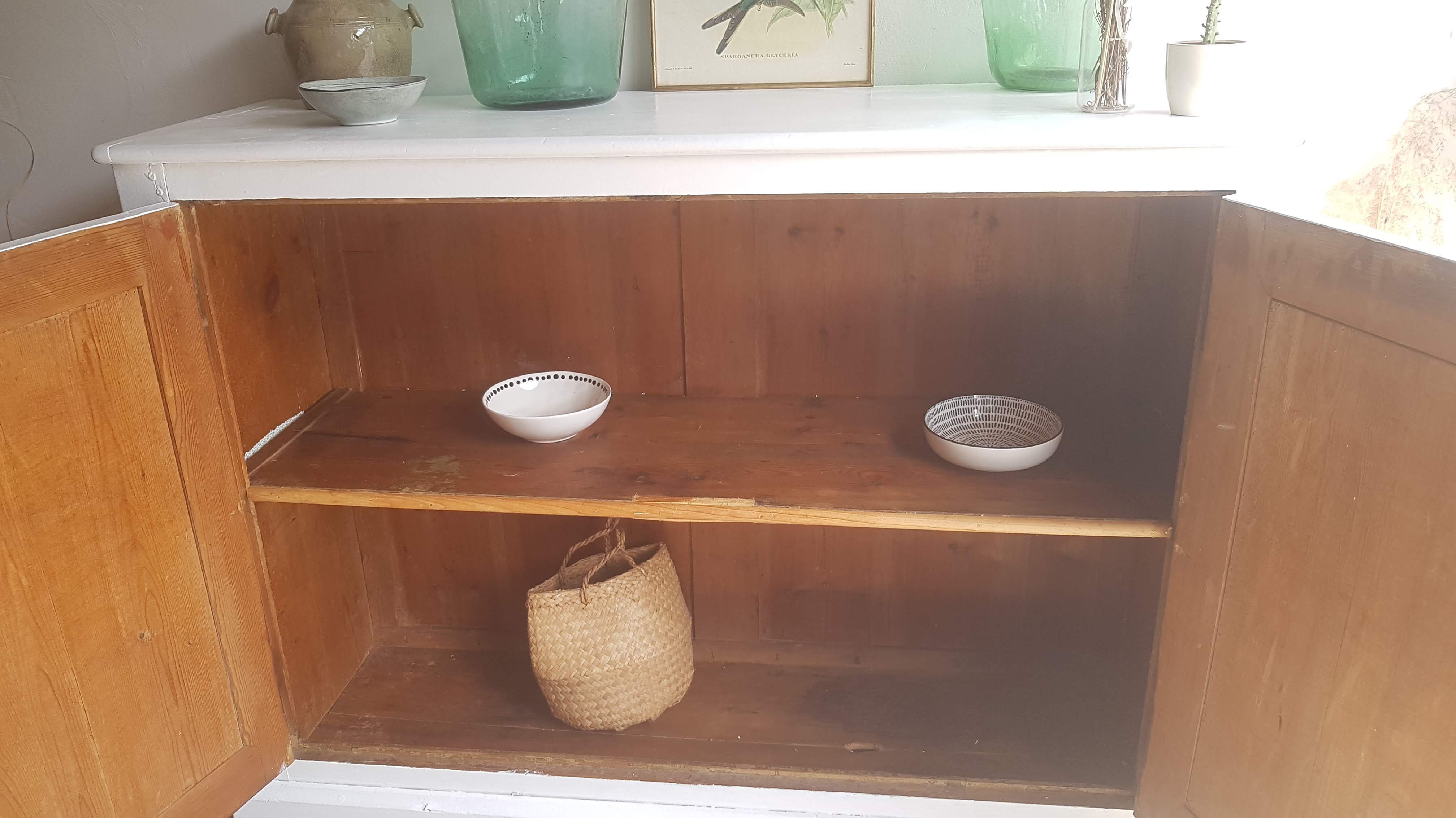 Old White Parisian Buffet