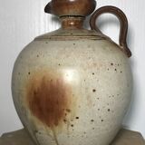 Pyrite stoneware ball pitcher signed Jean-Pierre Prudhomme