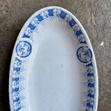 Lunéville ironware dish, "Luciole" service