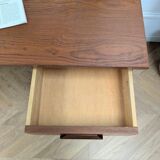 Vintage Scandinavian teak desk