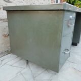 Strafor metal desk, 50-year-long chair