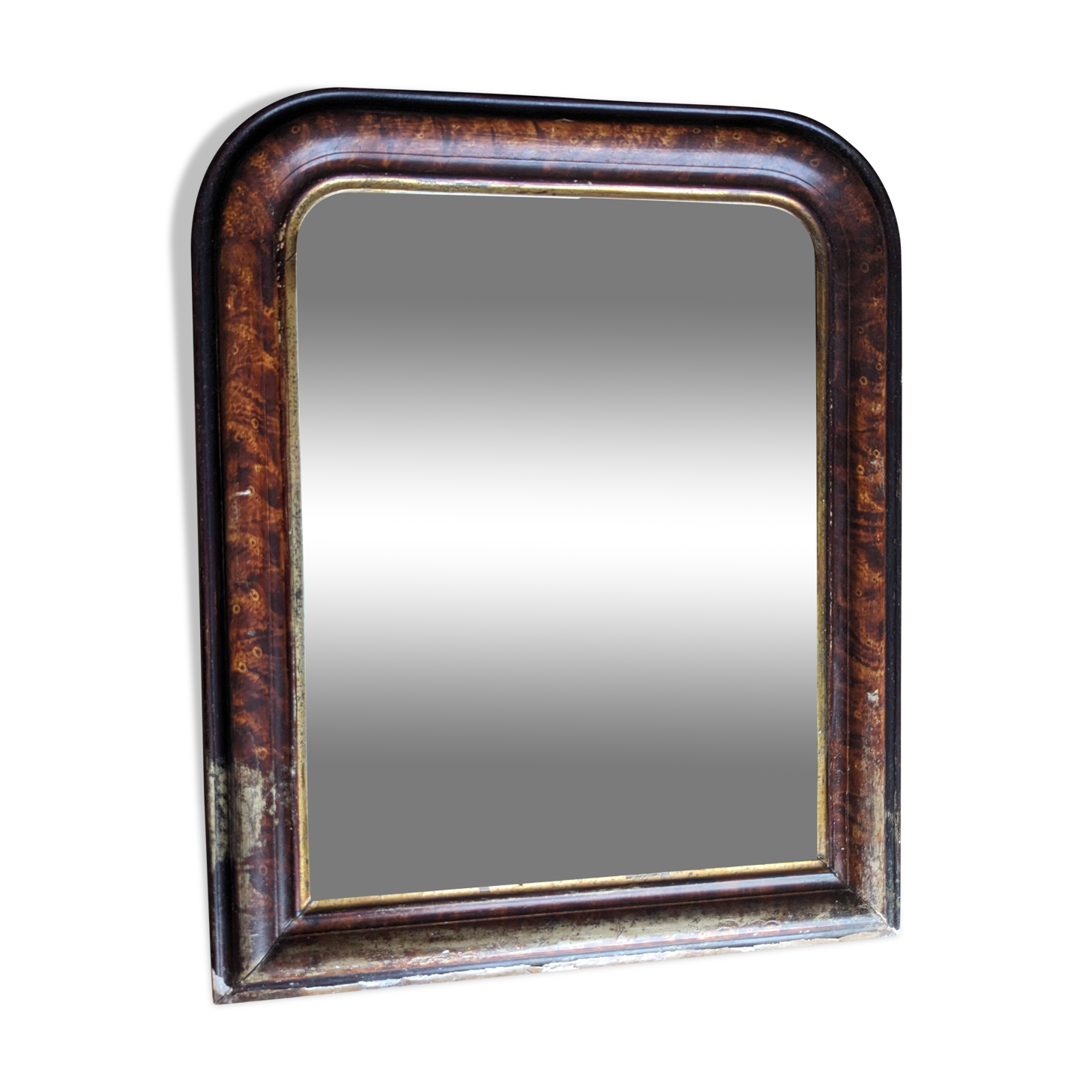 Mirror Louis Philippe marbled 62 x 52cm