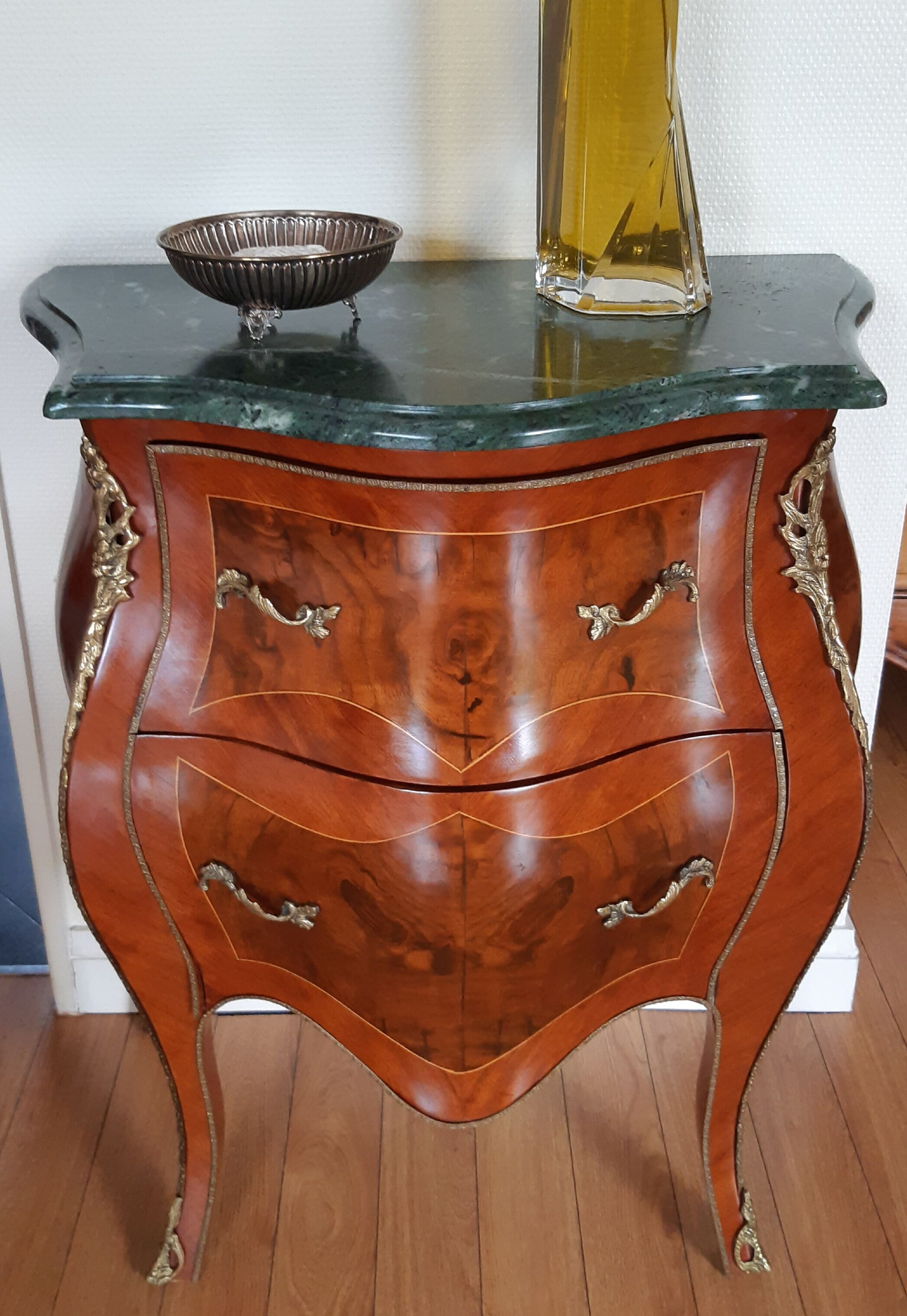Louis XV-style marquetee dresser