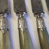 Old knives cutlery table service