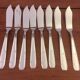 Vintage fish knives.