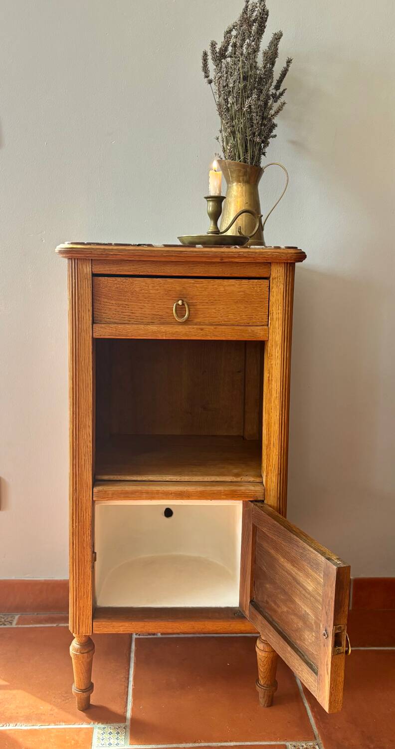 Vintage bedside table