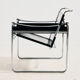 B3 Armchair / Wassily by Marcel Breuer for Gavina