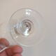 4 antique glasses in port or alcohol decorated with arabesques