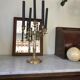 Brass chandelier 5 fires