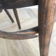 Lot 4 chairs ZPM Radomsko 1960 in canning and wood