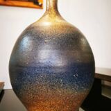 Vintage stoneware ball vase by Daniel Cassiet from 1972