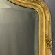 Mirror period XIXth Napoleon III, gilding gold leaf, very good condition