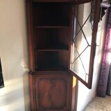 Chippendale corner display case