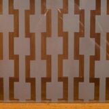 Rival 2 bay free standing teak wall unit with 3 cabinets and 3 shelves by Brodrene Jatogs Norway, Kj