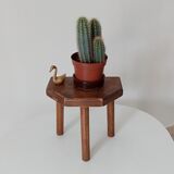 Vintage tripod stool by cowherd