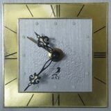 Vintage brass jaz alarm clock