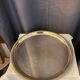 Antique 4-piece tea service silver metal louis xv style godron decor