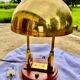 Desk lamp art deco modernist bauhaus gilded metal and bronze or gilded brass