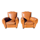 Pair of moustache armchairs from the 60s