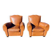 Pair of moustache armchairs from the 60s