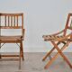 Mid-Century folding chairs for children by Fratelli Reguitti, Italy, set of 2