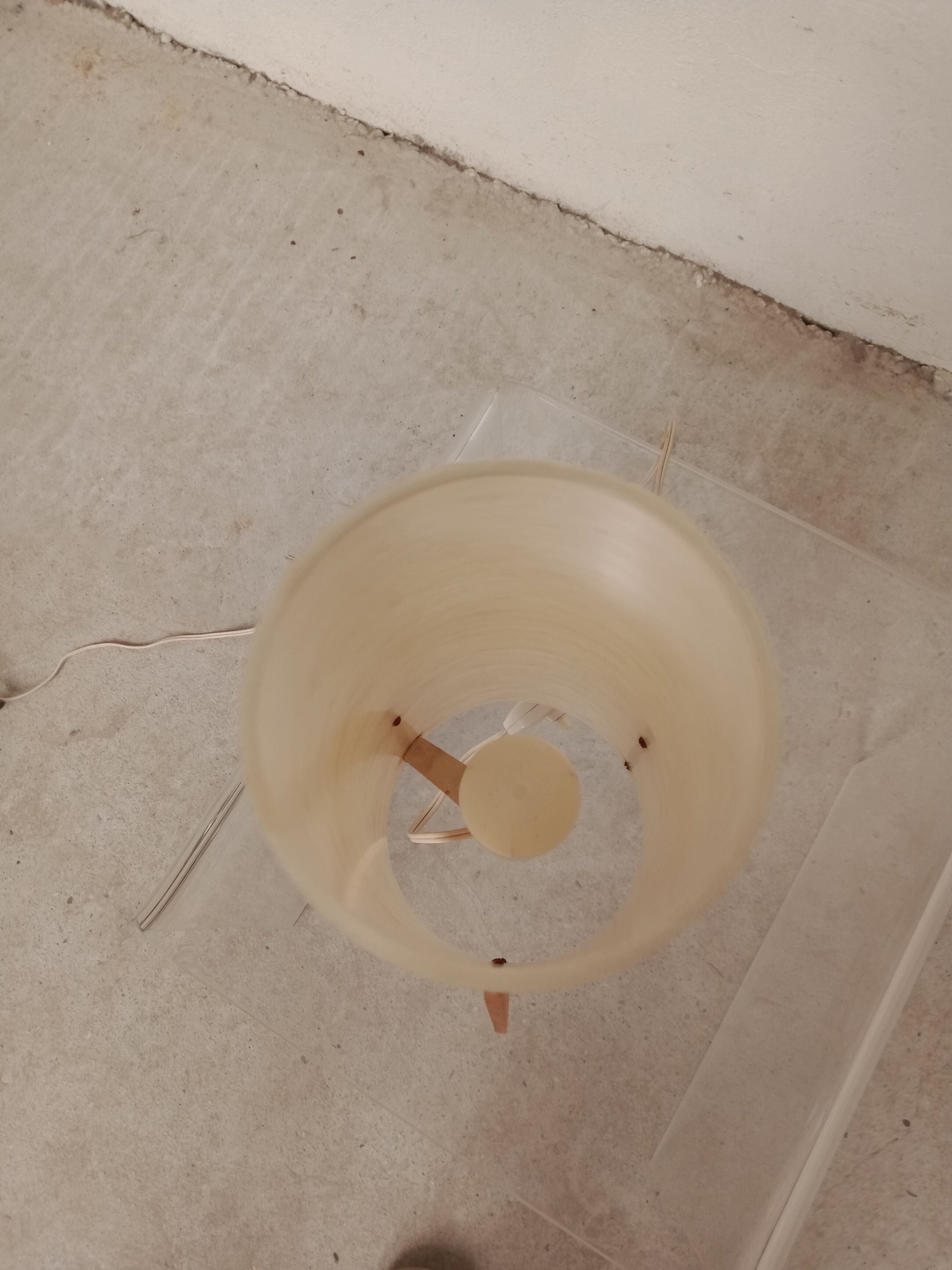 Scandinavian tripod lamp