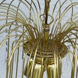 Lustre cascade en verre de murano