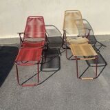 Scoubidou chaise longue 50s