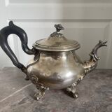 Antique Silver-Plated Victorian Teapot