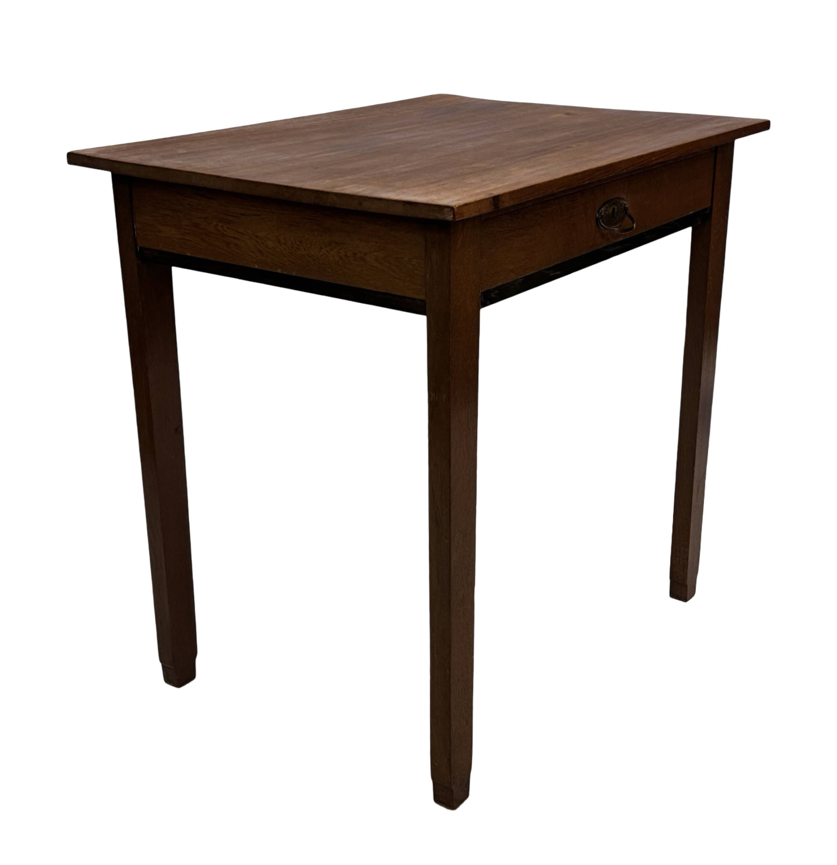 Art Deco Amsterdam School side table hall table
