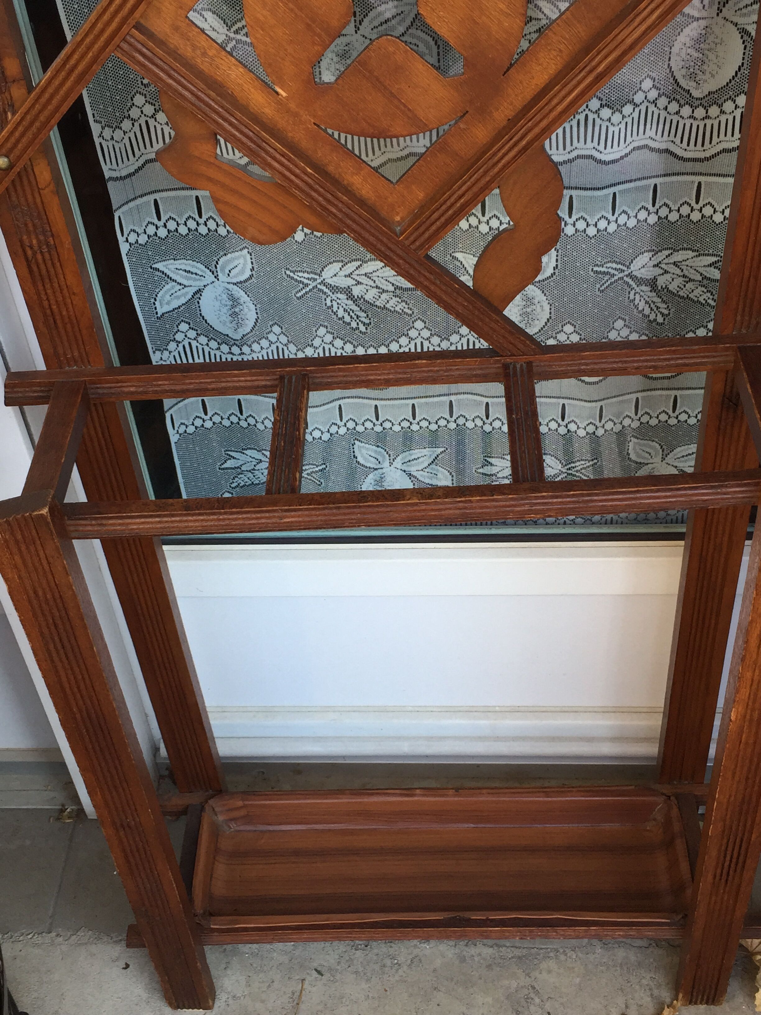 Locker room - Door wooden 50s coats