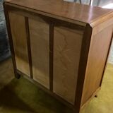 Commode pieds compas années 50.