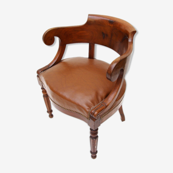 Late 19th walnut chair