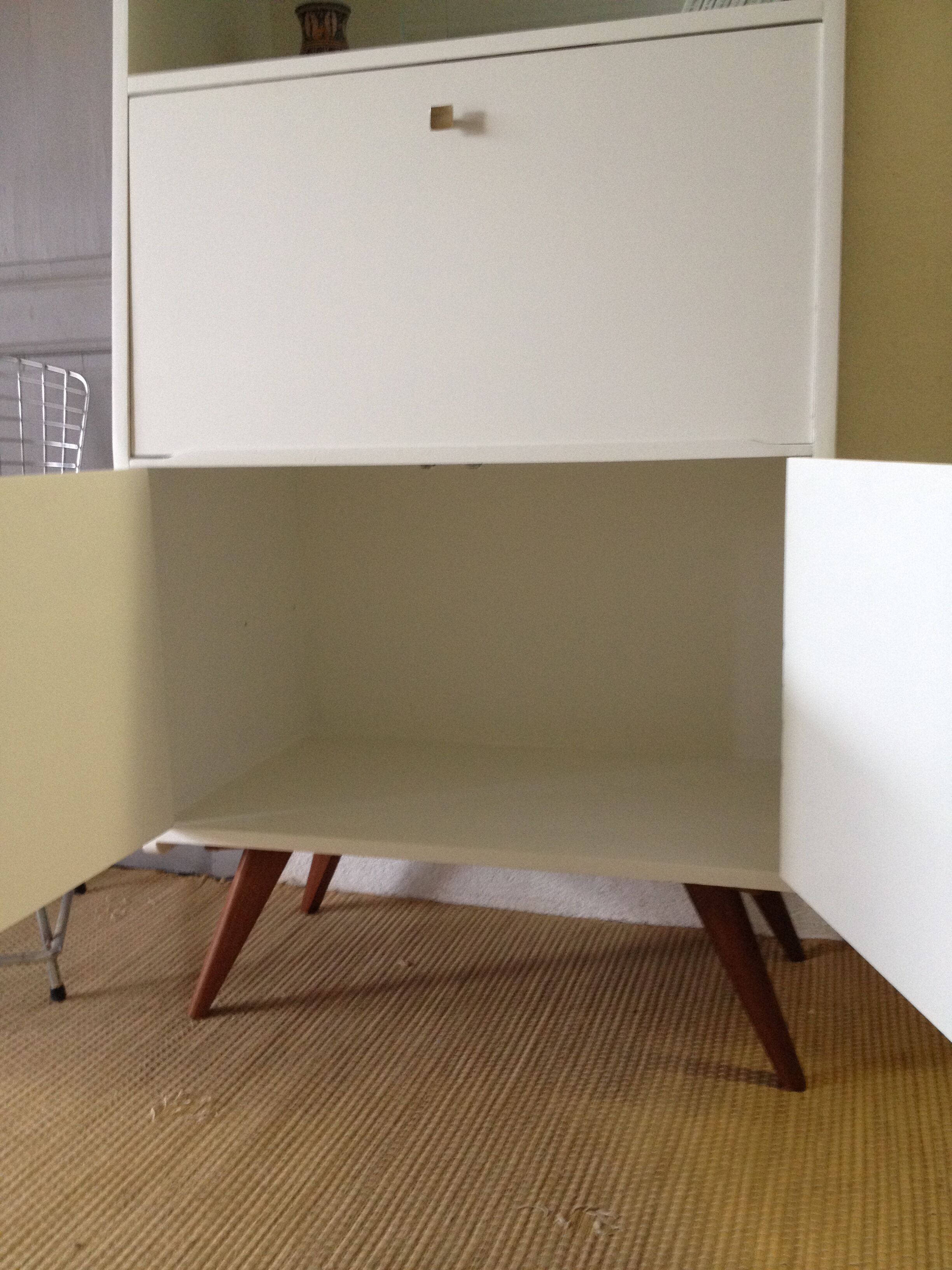 Vintage Secretary feet compass