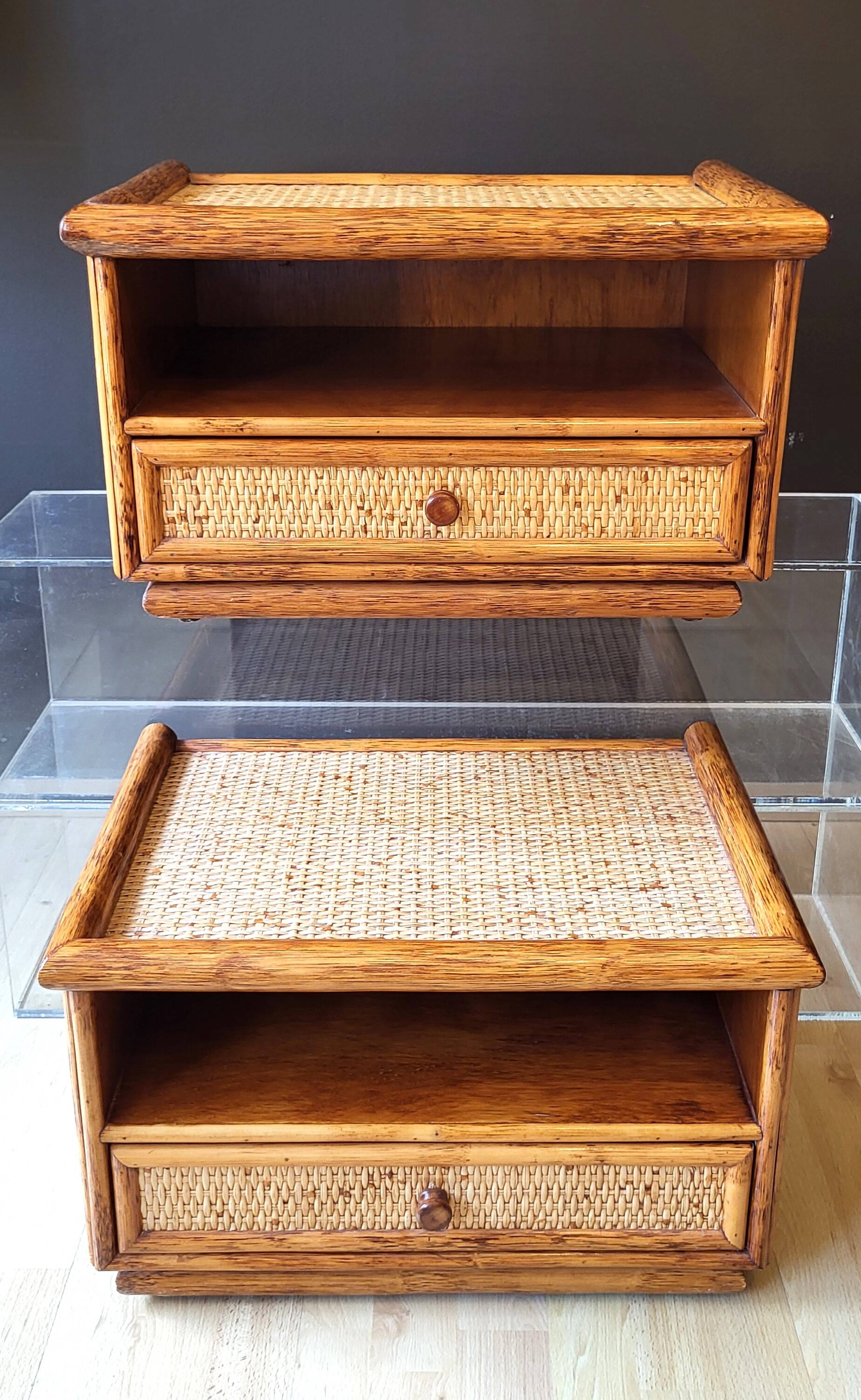 Roger Maugrion bedside tables for Roche Bobois 80s'