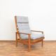 Mid-Century Danish Oak Armchair by Leif Alring for Madsen & Schubell, 1960s