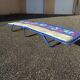 Pair of vintage lafuma sun loungers