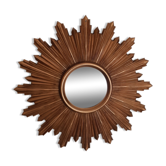 Golden sun mirror